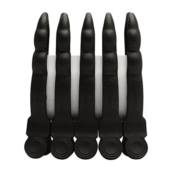 Schwarze Kunststoff-Haarclips im Goldwell Wavy Clips Set