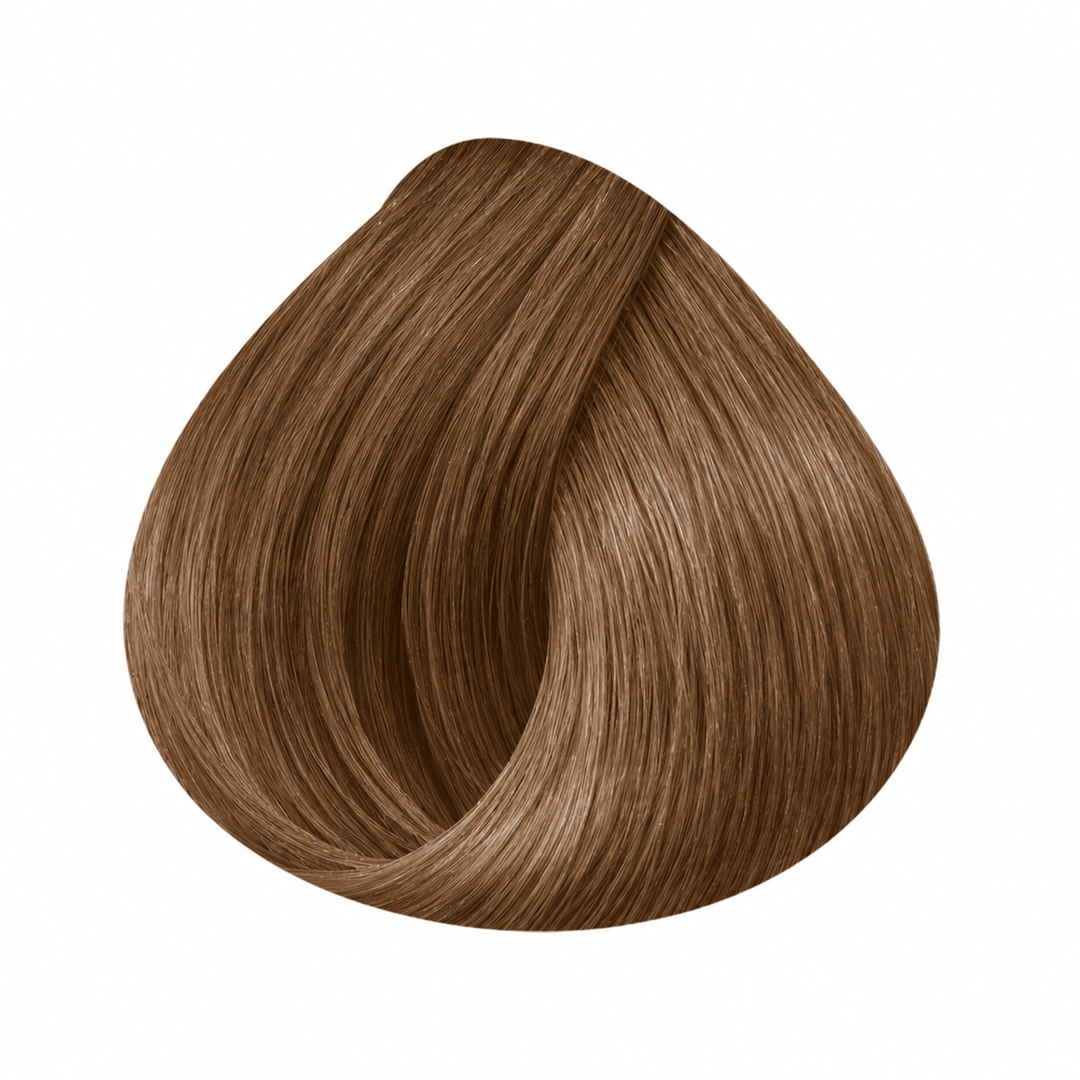 Schwarzkopf BlondMe Pastel Toning Deep Toning Milchschokolade – Haarfarbmuster