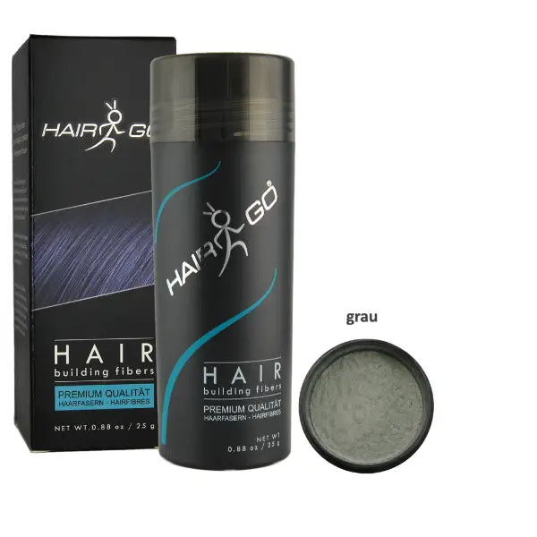 Hair Go Premium Kaschierpuder - Grau - Ansatzkaschierpuder
