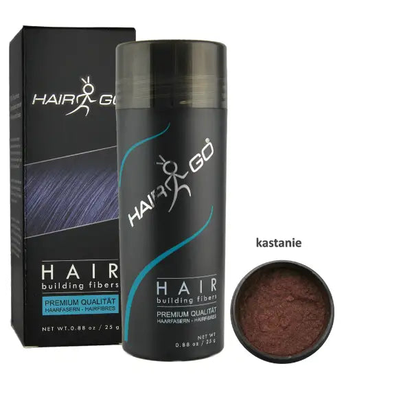 Hair Go Premium Kaschierpuder - Kastanie - Ansatzkaschierpuder