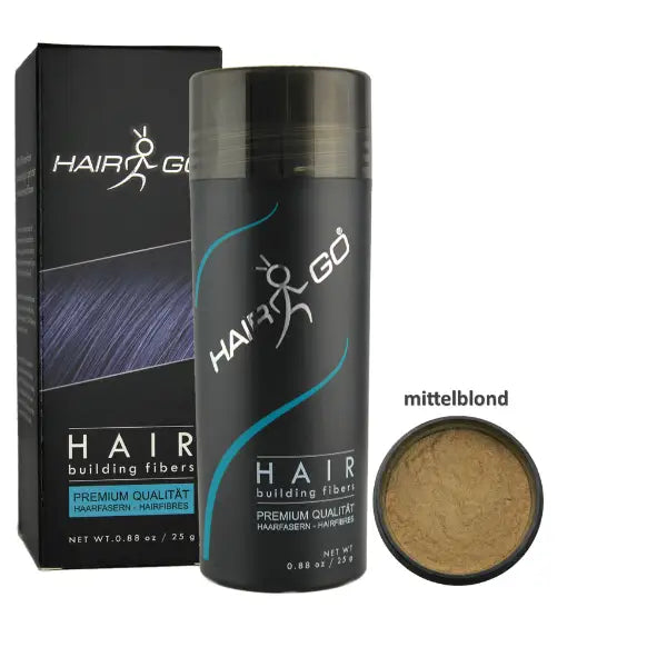 Hair Go Premium Kaschierpuder - Mittelblond - Ansatzkaschierpuder