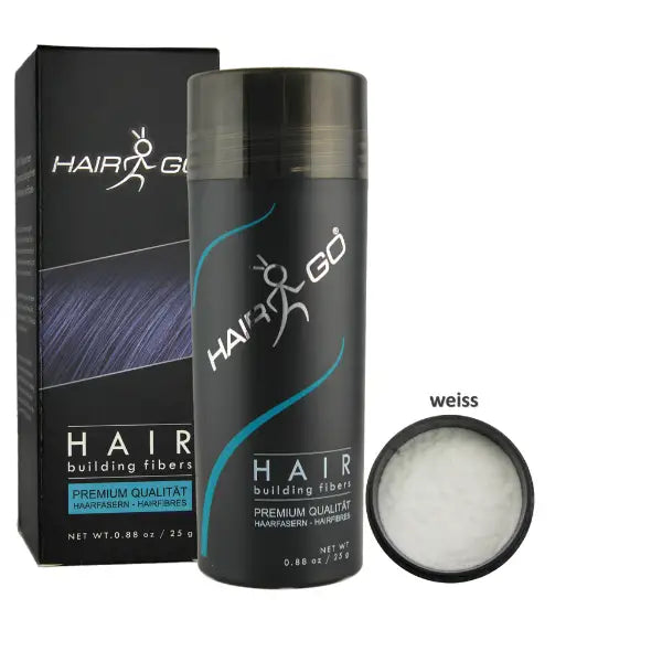 Hair Go Premium Kaschierpuder - Weiß - Ansatzkaschierpuder