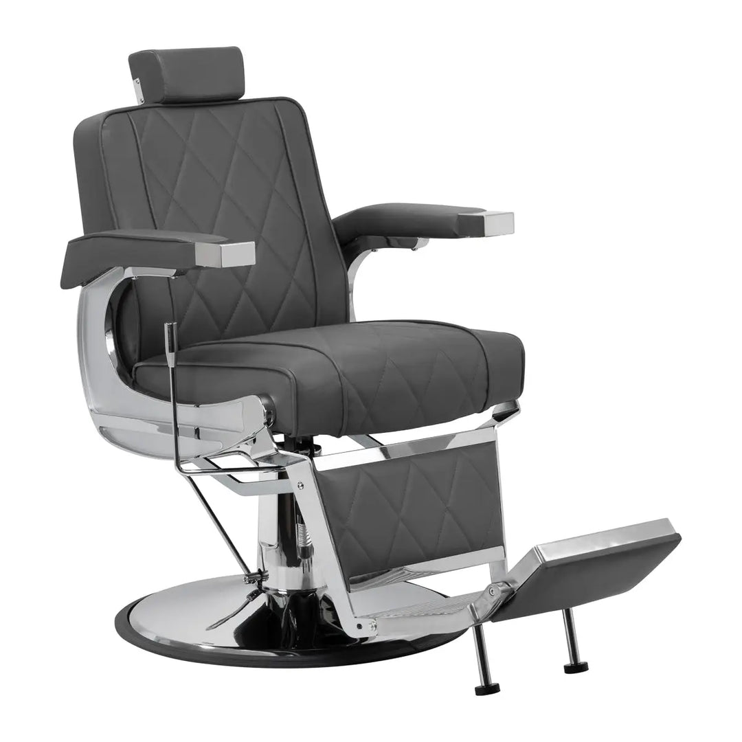 Hair System Barber Stuhl BM88066 Grau - Barberstuhl