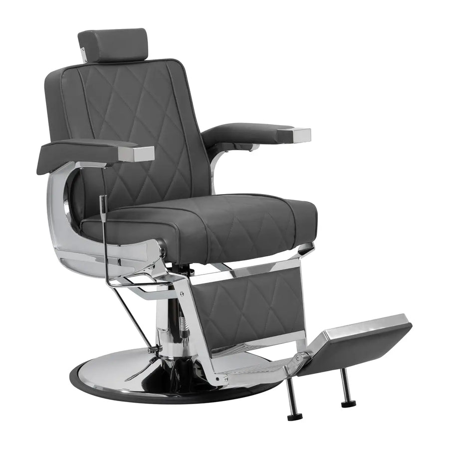 Hair System Barber Stuhl BM88066 Grau - Barberstuhl