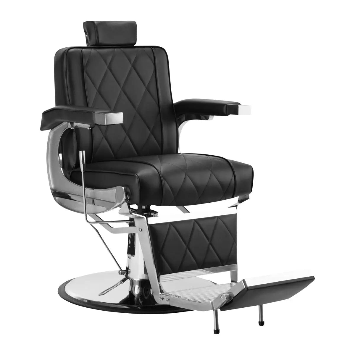 Hair System Barber Stuhl Schwarz - Friseurstuhl