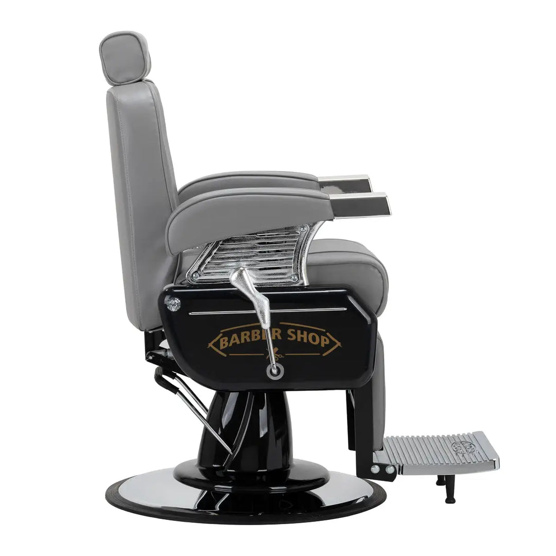 Hair System Barberstuhl MT-91 Grau - Barberstuhl