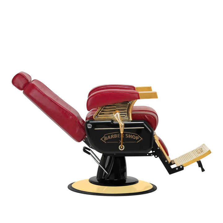 Hair System Barberstuhl MT-91 Rot - Barberstuhl