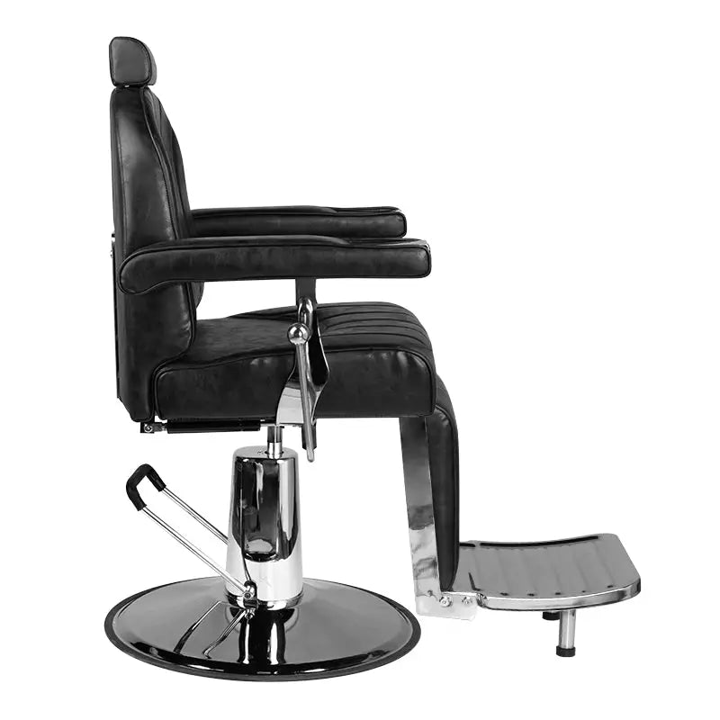 Hair System Barbierstuhl SM138 Schwarz - Friseurstuhl