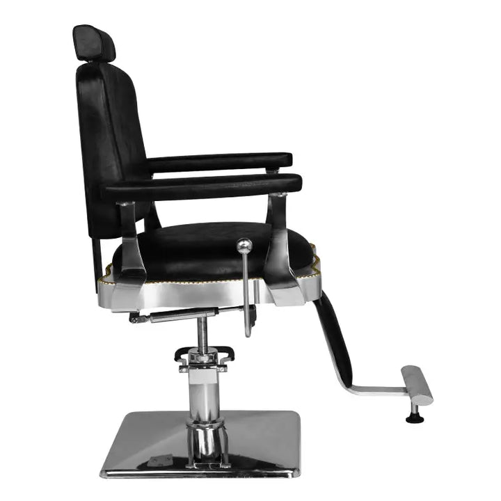 Hair System Barbierstuhl SM180 Schwarz - Friseurstuhl