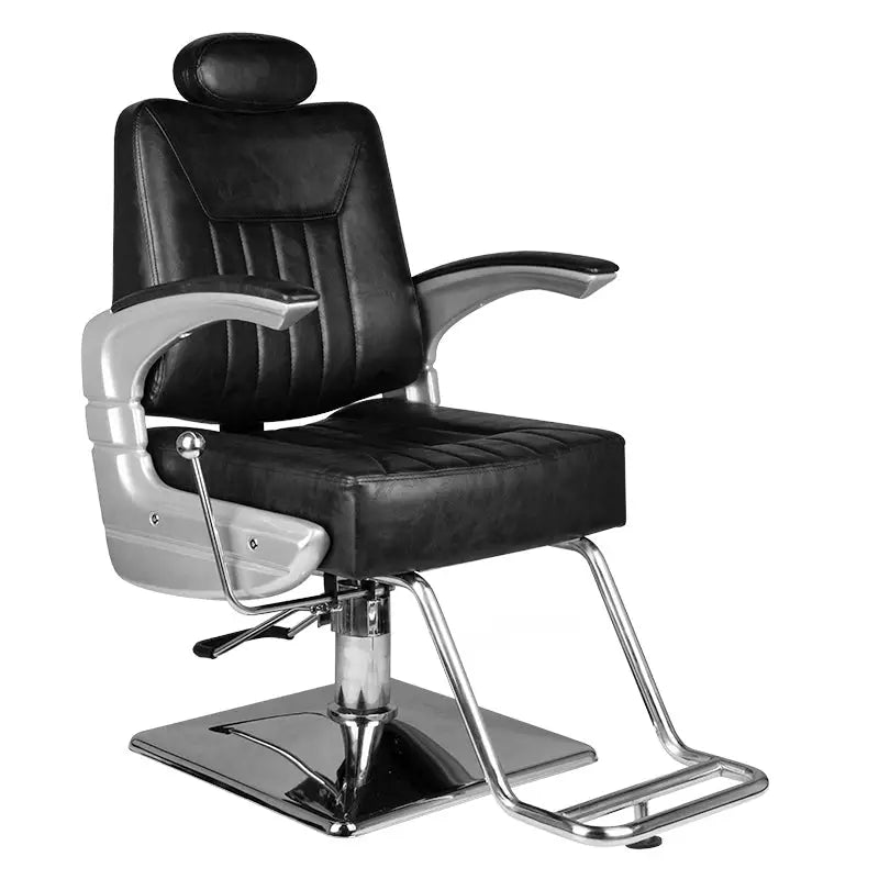 Hair System Barbierstuhl SM182 Schwarz - Friseurstuhl