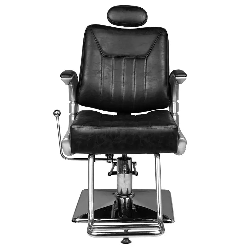 Hair System Barbierstuhl SM182 Schwarz - Friseurstuhl