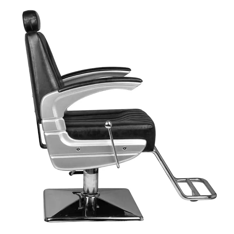 Hair System Barbierstuhl SM182 Schwarz - Friseurstuhl