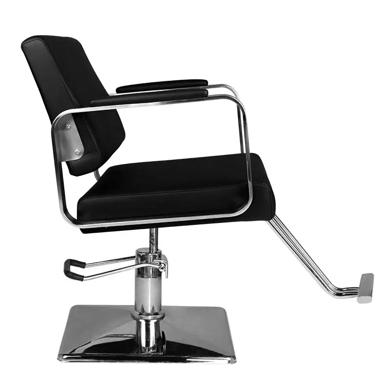 Hair System Friseurstuhl HS202 Schwarz - Friseurstuhl