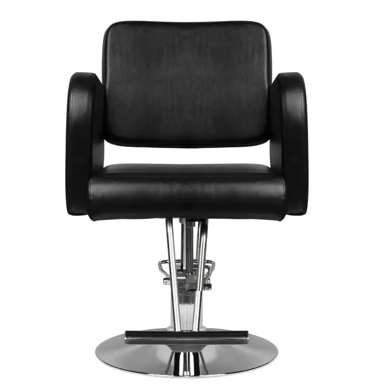 Schwarzer Friseurstuhl Hair System Friseurstuhl HS92 für Friseursalons