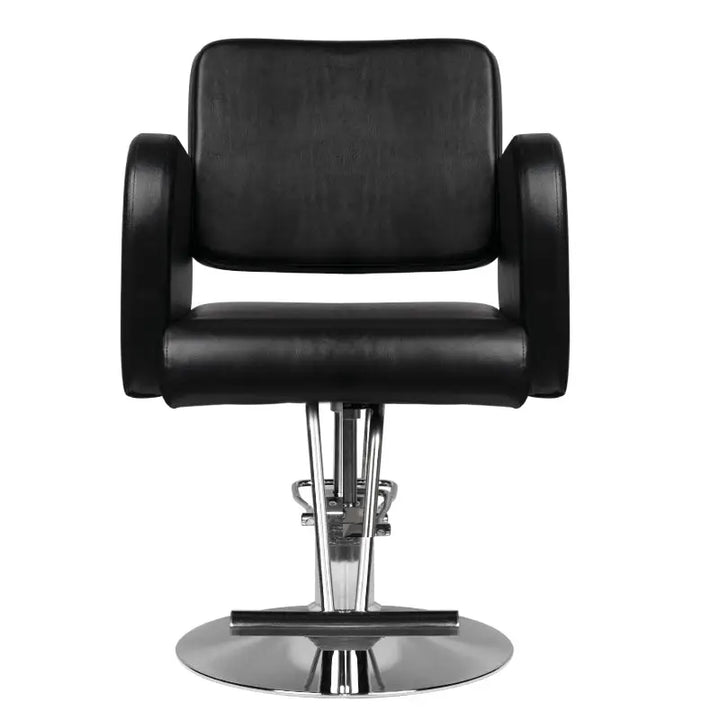 Schwarzer Friseurstuhl Hair System Friseurstuhl HS92 für Friseursalons