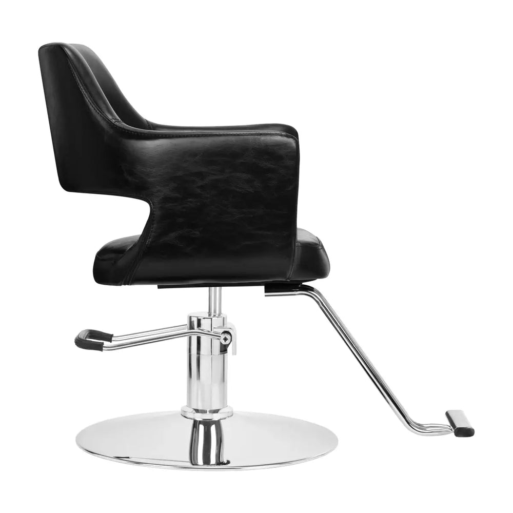 Hair System Friseurstuhl SM339 Schwarz - Friseurstuhl