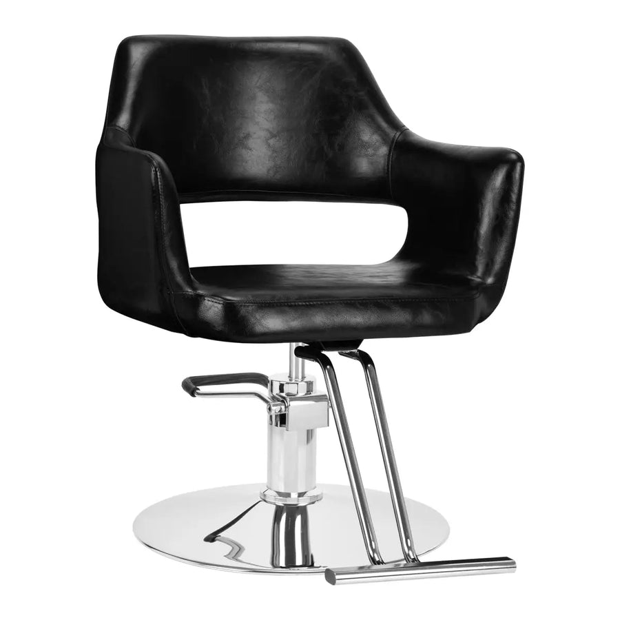 Hair System Friseurstuhl SM339 Schwarz - Friseurstuhl