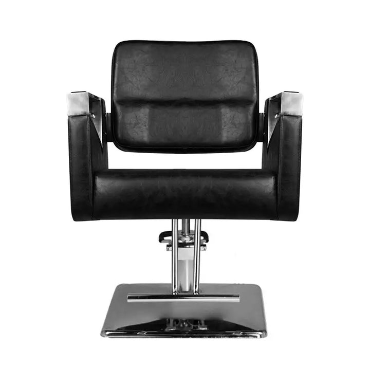 Hair System Friseurstuhl SM343 Schwarz - Friseurstuhl
