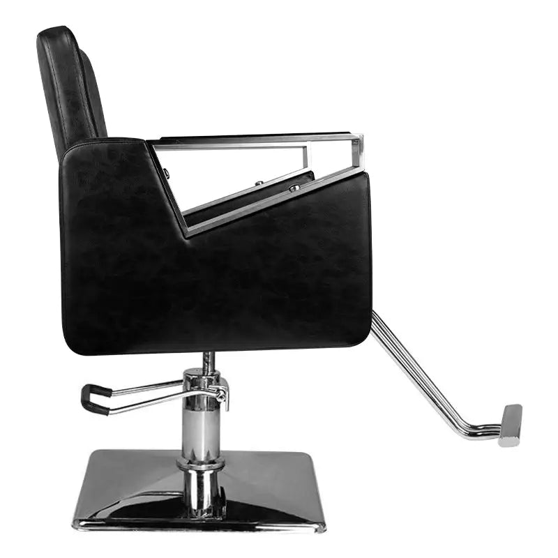 Hair System Friseurstuhl SM343 Schwarz - Friseurstuhl
