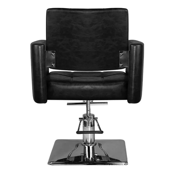 Hair System Friseurstuhl SM344 Schwarz - Friseurstuhl