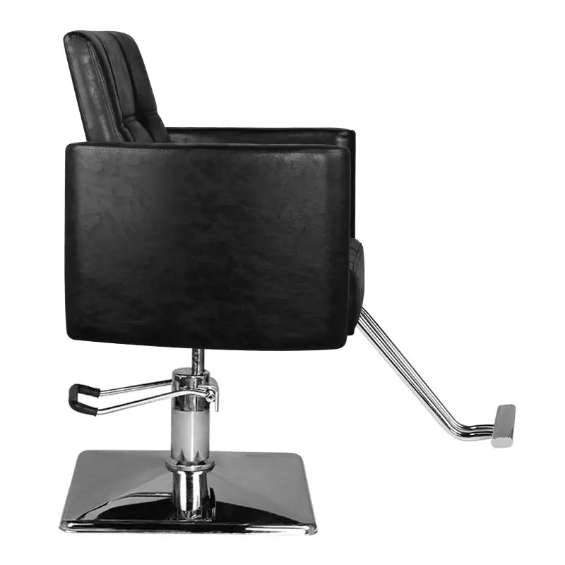 Hair System Friseurstuhl SM344 Schwarz - Friseurstuhl