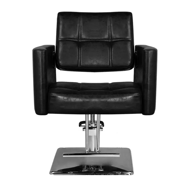 Hair System Friseurstuhl SM344 Schwarz - Friseurstuhl