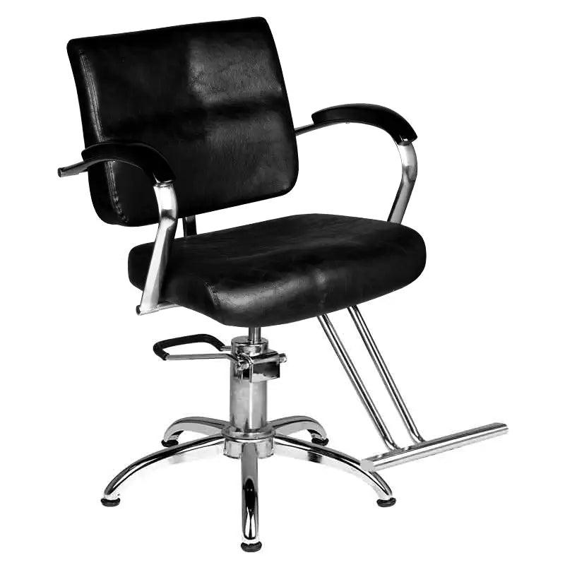Hair System Friseurstuhl SM361 Schwarz - Friseurstuhl