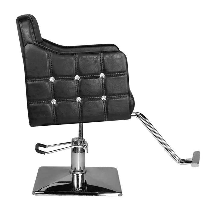Hair System Friseurstuhl SM362 Schwarz - Friseurstuhl