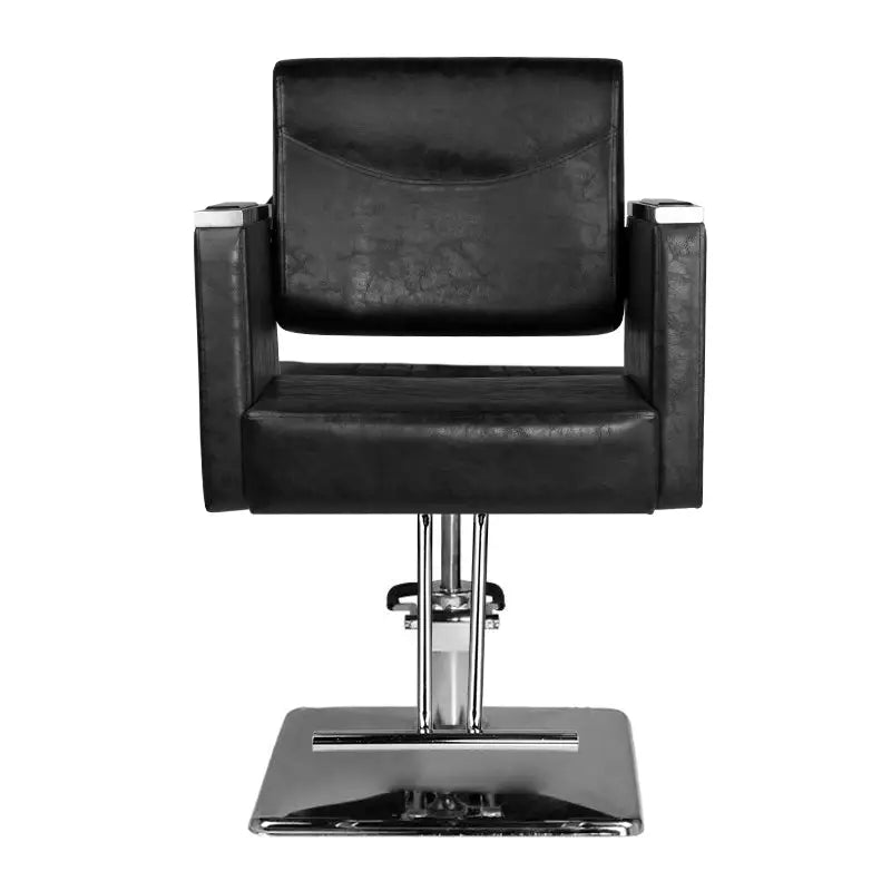 Hair System Friseurstuhl SM363 Schwarz - Friseurstuhl