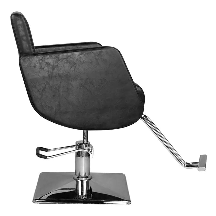 Hair System Friseurstuhl SM376 Schwarz - Friseurstuhl