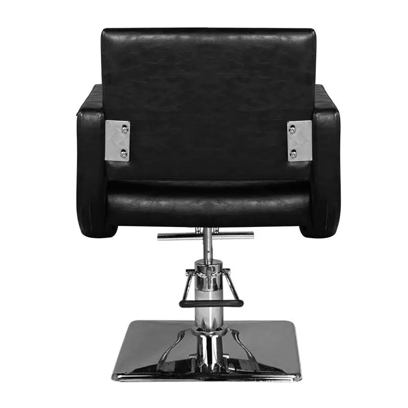 Hair System Friseurstuhl SM376 Schwarz - Friseurstuhl