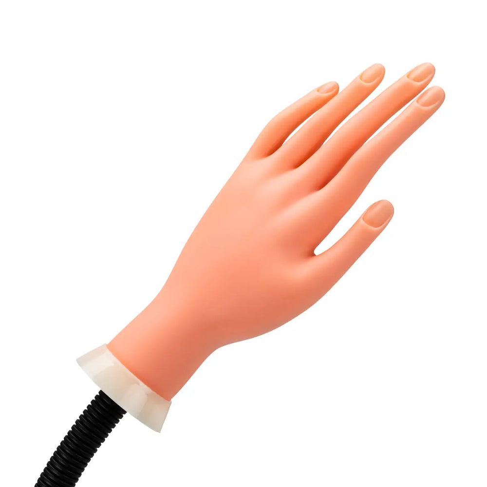 Hand um Erlernen der Maniküre Nägel Tipps 35 - Handmodell