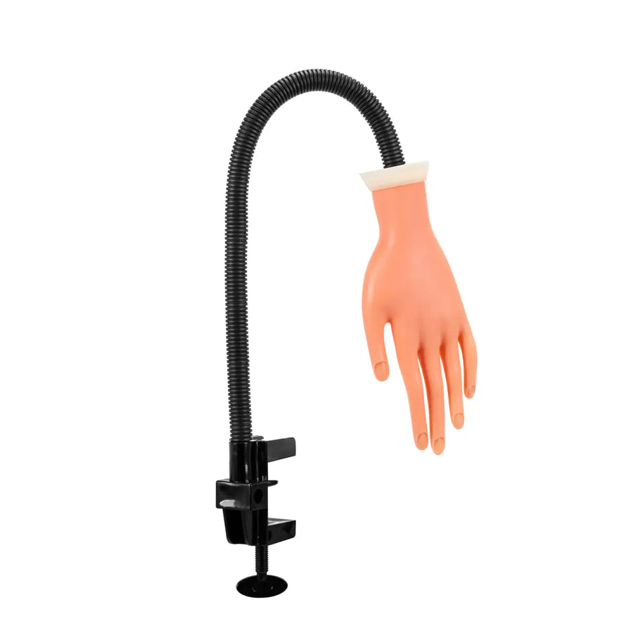 Hand um Erlernen der Maniküre Nägel Tipps 35 - Handmodell