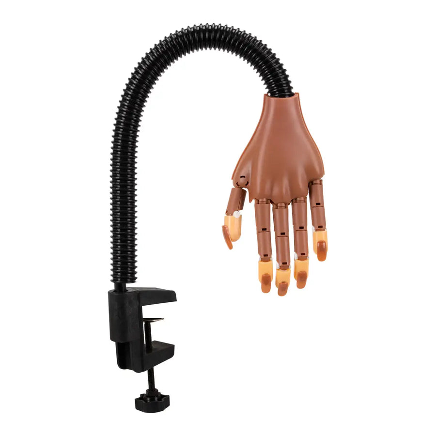 Hand um erlernen der Maniküre Nägel Tipps 95 - Übungshand