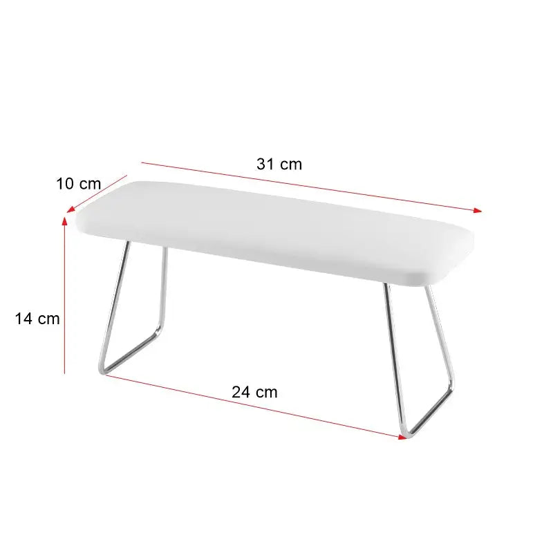Handauflage für Maniküre 4m weiß - Handauflage