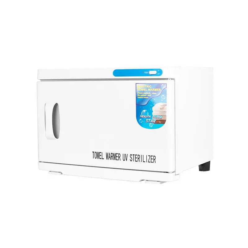Weißer Handtuchwärmer mit UV-C-Sterilisator 16 L für hygienische Trocknung