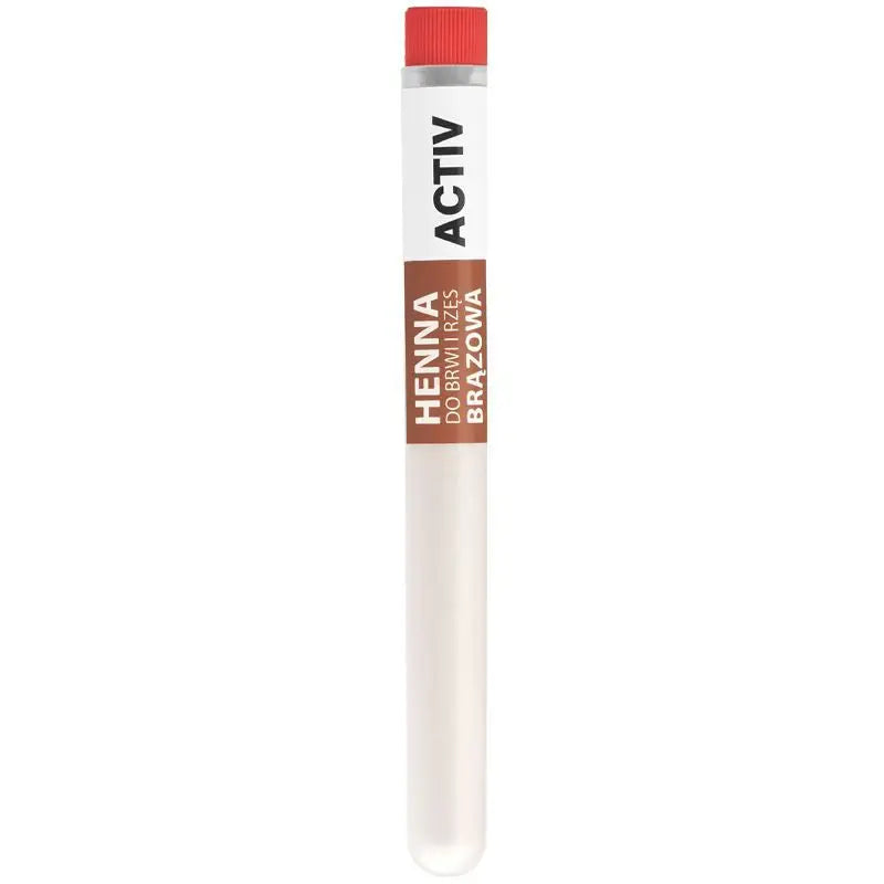 Tube mit brauner Henna für Augenbrauen und Wimpern, 20g Produkt