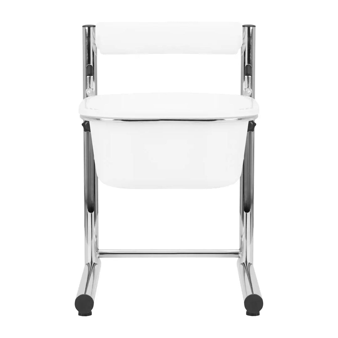 Höhenverstellbare Fußbadewanne Für Pediküre Chrom - Fußbäder