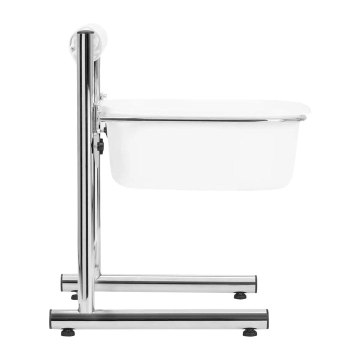 Höhenverstellbare Fußbadewanne Für Pediküre Chrom - Fußbäder