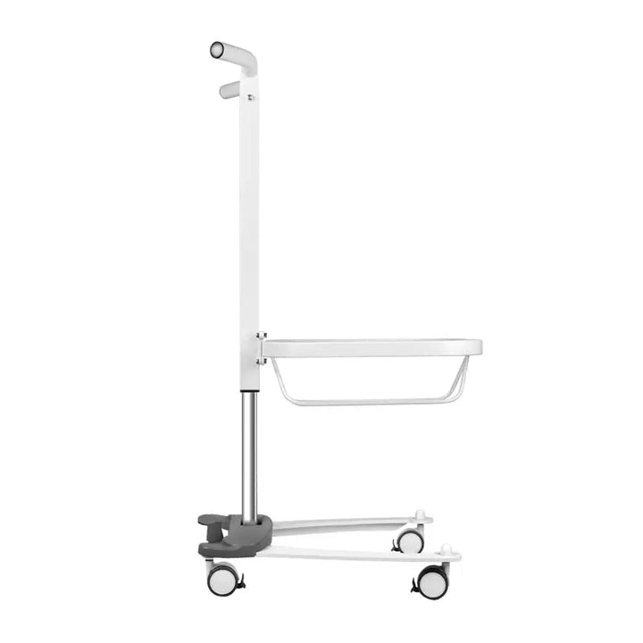 Weißer rollbarer medizinischer Wagen für die Höhenverstellbare Fußbadewanne für Pediküre Comfort