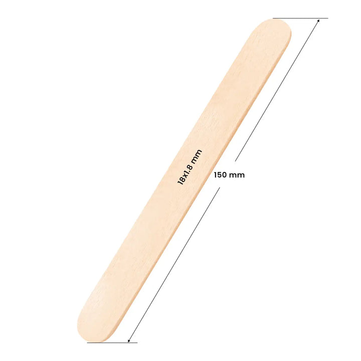 Holzspatel Groß - 150 St. - Holzspatel zur Enthaarung