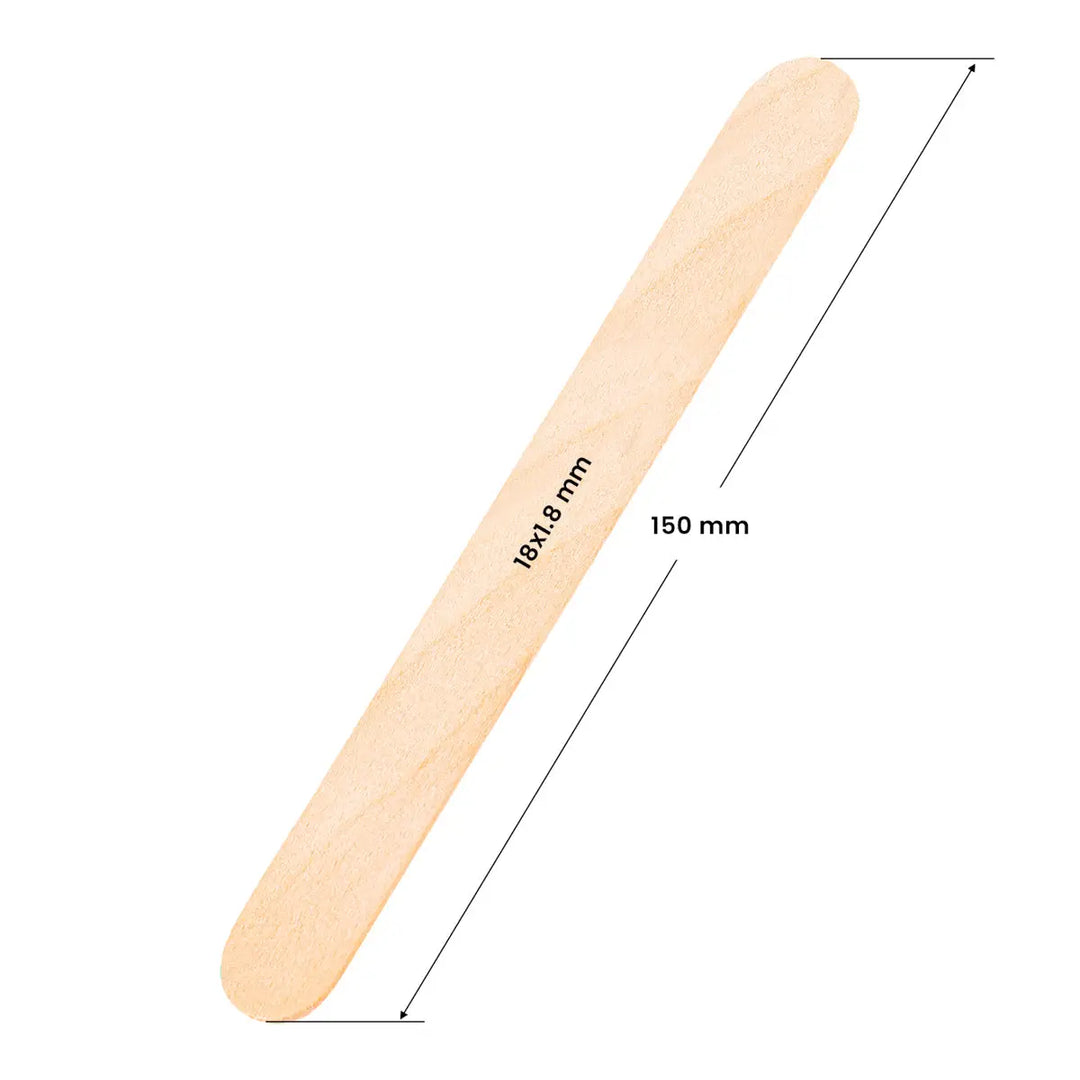 Holzspatel Groß - 50 St. - Holzspatel zur Enthaarung