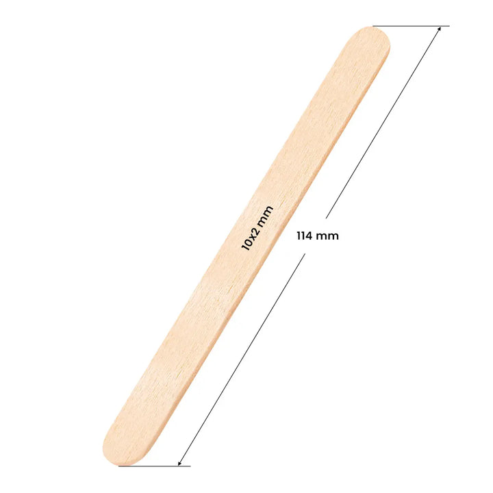 Holzspatel Mitel - 100 St. - Holzspatel zur Enthaarung
