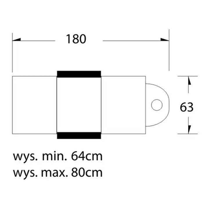 Hydraulische Kosmetikliege Basic 210 Weiß Mit Rollen - Kosmetikliege