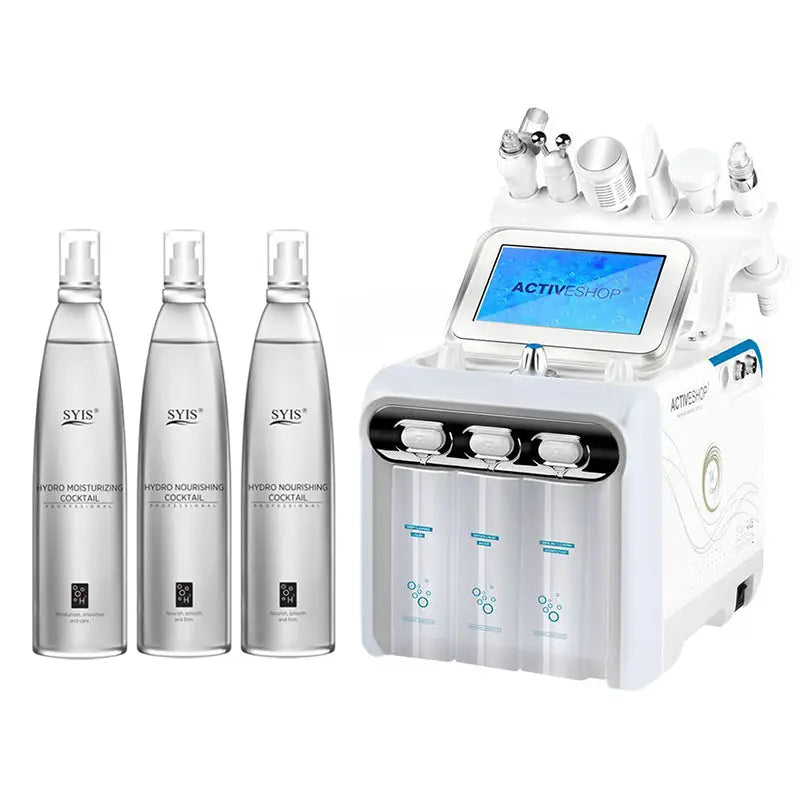 Hydrogen H2 + 6in1 Wasserstoffreinigungsgerät + 3 Lotionen SYIS Hydro Coctail - Wasserstoffreinigungsgerät