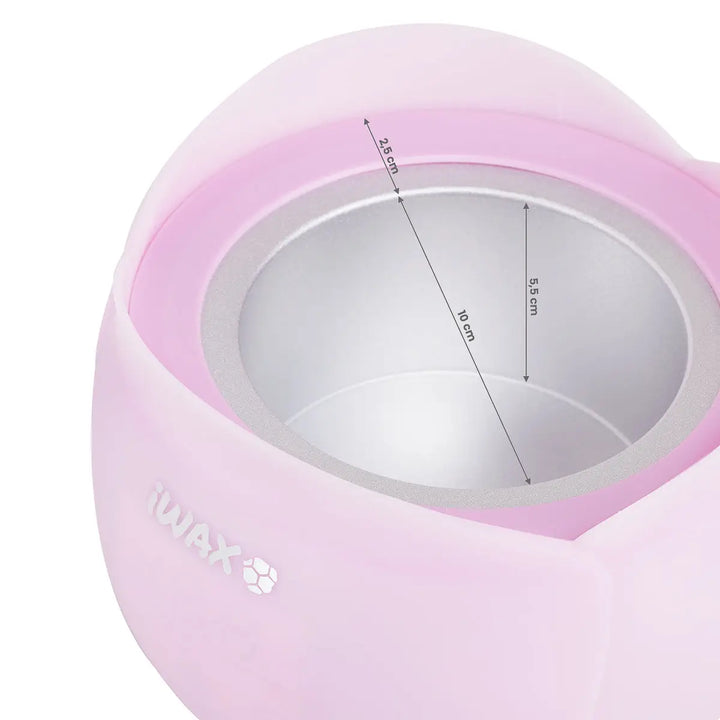 iWax Flower Wachserhitzer rosa - Wachs-Heizgerät