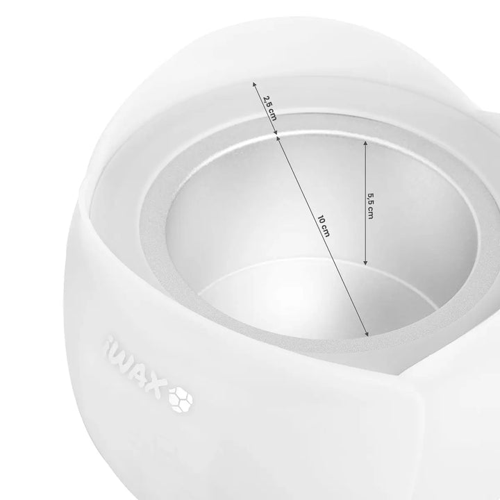 iWax Flower Wachserhitzer weiß - Wachs-Heizgerät