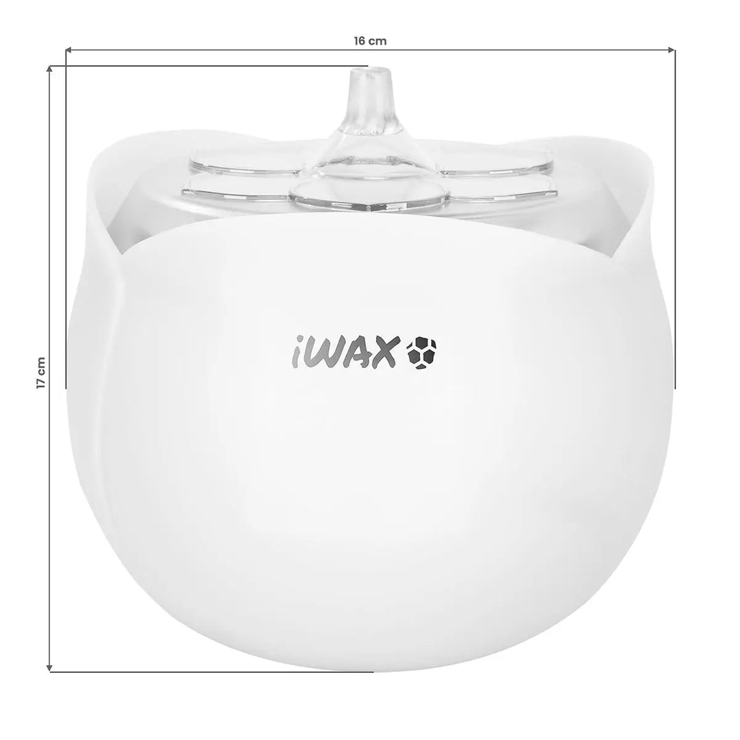 iWax Flower Wachserhitzer weiß - Wachs-Heizgerät