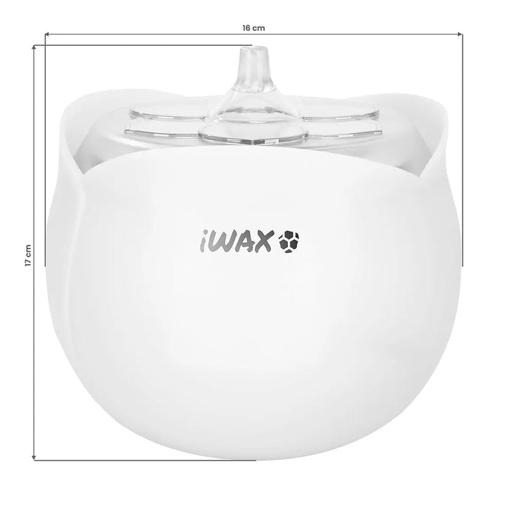 iWax Flower Wachserhitzer weiß - Wachs-Heizgerät