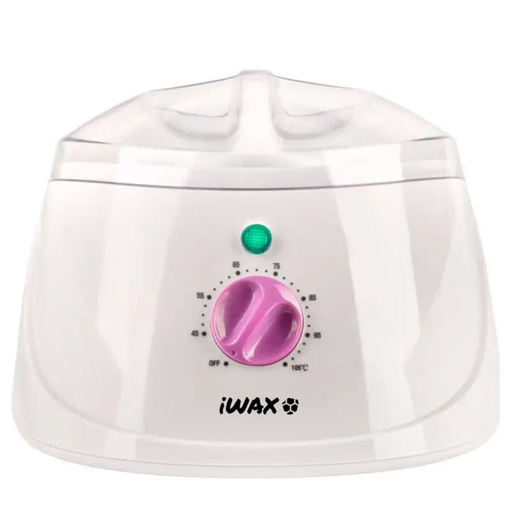 Weiße Wachs-Heizdecke mit Temperatureinstellung für IWax Wachs-Heizgerät 400ml